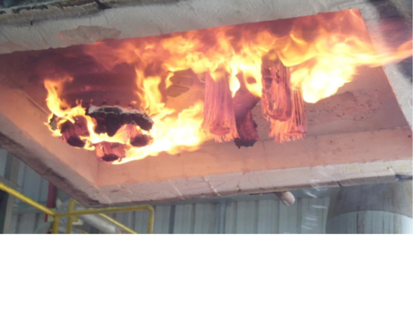 防火填塞燃燒測試