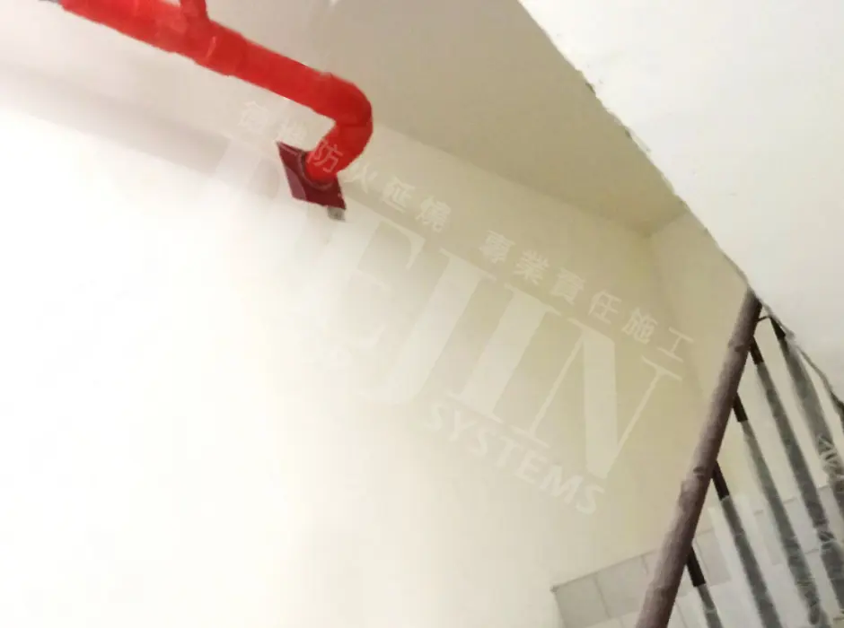安全梯貫穿管件防火填塞